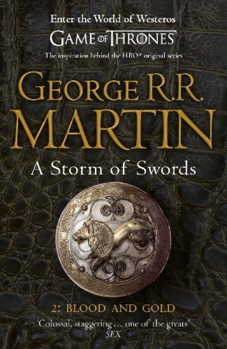 Buchcover und Innenansicht für das Buch: A Song of Ice and Fire 03. Storm of Swords 2. Blood and Gold