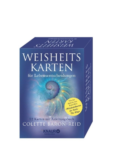 Buchcover und Innenansicht für das Buch: Wisdom of the Oracle. Divination Cards