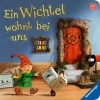 Buchcover und Innenansicht für das Buch: Ein Wichtel wohnt bei uns
