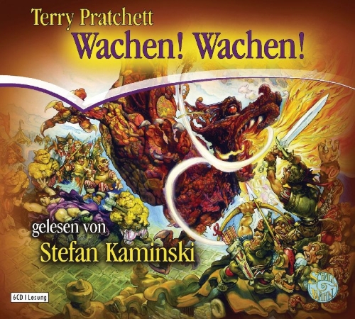 Buchcover und Innenansicht für das Buch: Wachen! Wachen!