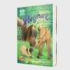 Buchcover und Innenansicht für das Buch: Ponyherz und Herr Franz: Kleines Fohlen, großer Held