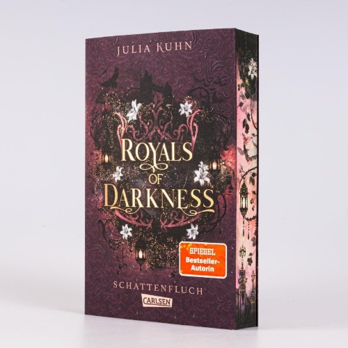 Buchcover und Innenansicht für das Buch: Royals of Darkness. Schattenfluch (Royal Shadows 3)