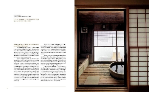 Buchcover und Innenansicht für das Buch: Onsen and Ryokan of Japan
