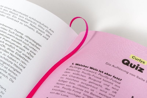 Buchcover und Innenansicht für das Buch: Anleitung zum Weinsaufen II - Essen fassen!