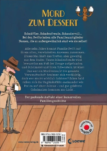 Buchcover und Innenansicht für das Buch: The Swifts