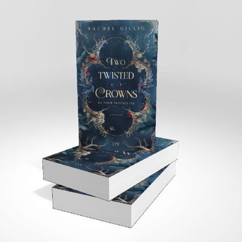 Buchcover und Innenansicht für das Buch: Two Twisted Crowns