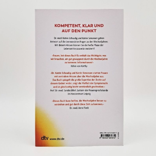 Buchcover und Innenansicht für das Buch: Hot Stuff - Wechseljahre-Wissen to go