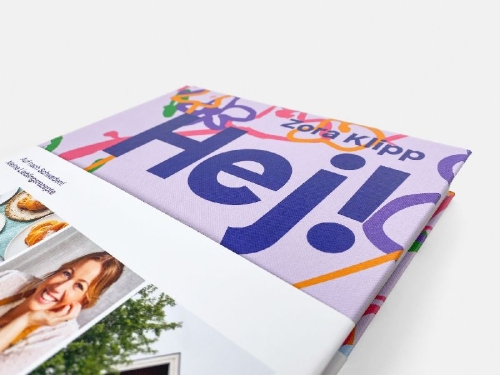 Buchcover und Innenansicht für das Buch: Hej!