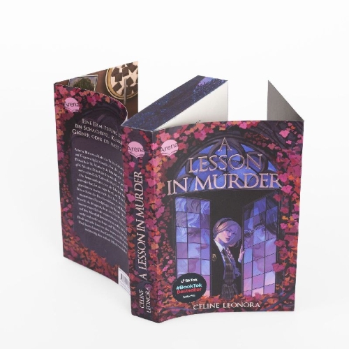 Buchcover und Innenansicht für das Buch: A Lesson in Murder