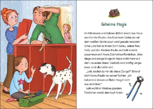 Buchcover und Innenansicht für das Buch: Die Wolkenponys (Band 2) - Die Nacht des roten Mondes