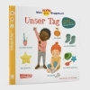 Buchcover und Innenansicht für das Buch: Baby Pixi (unkaputtbar) 146: Mein Baby-Pixi-Buggybuch: Unser Tag