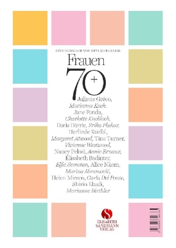 Buchcover und Innenansicht für das Buch: Frauen 70+ Cool. Rebellisch. Weise.