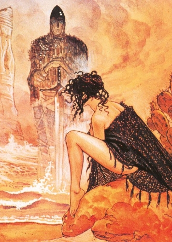 Buchcover und Innenansicht für das Buch: Les Femmes de Manara