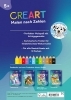 Buchcover und Innenansicht für das Buch: CreArt Malen nach Zahlen ab 5: Tierkinder