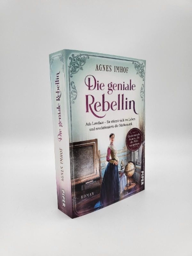 Buchcover und Innenansicht für das Buch: Die geniale Rebellin