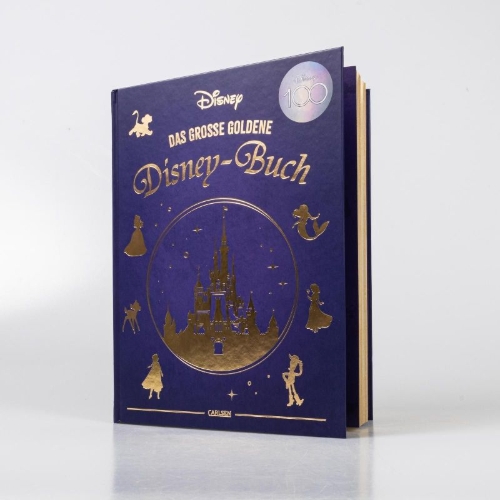 Buchcover und Innenansicht für das Buch: Disney: Das große goldene Disney-Buch