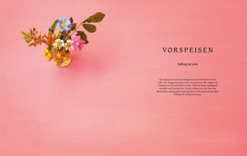 Buchcover und Innenansicht für das Buch: Love kitchen