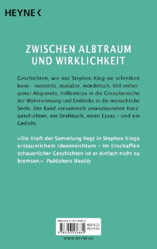 Buchcover und Innenansicht für das Buch: Nightmares & Dreamscapes