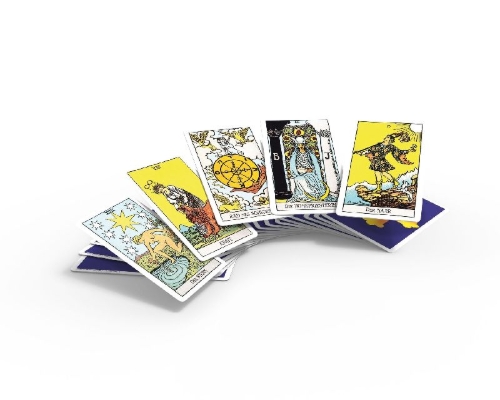 Buchcover und Innenansicht für das Buch: TAROT - Dein Starterkit