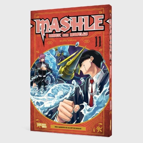 Buchcover und Innenansicht für das Buch: Mashle