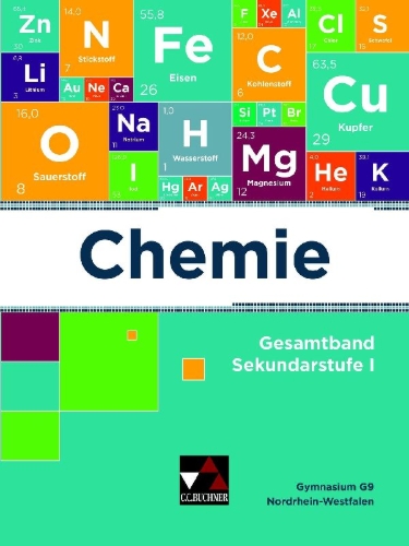 Buchcover und Innenansicht für das Buch: Chemie NRW - neu Gesamtband