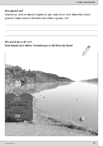 Buchcover und Innenansicht für das Buch: Ich kann lesen 6 - Schülerarbeitsheft ab der 4. Klasse