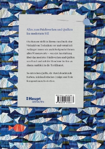Buchcover und Innenansicht für das Buch: Patchworken und Quilten