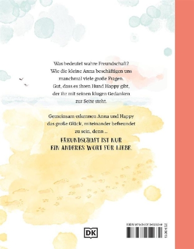 Buchcover und Innenansicht für das Buch: Vom Glück unserer Freundschaft