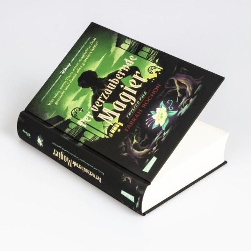Buchcover und Innenansicht für das Buch: Disney. Twisted Tales: Der verzaubernde Magier (Tiana aus 'Küss den Frosch')