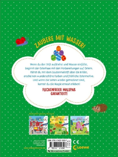 Buchcover und Innenansicht für das Buch: Mes dessins magiques - Paques