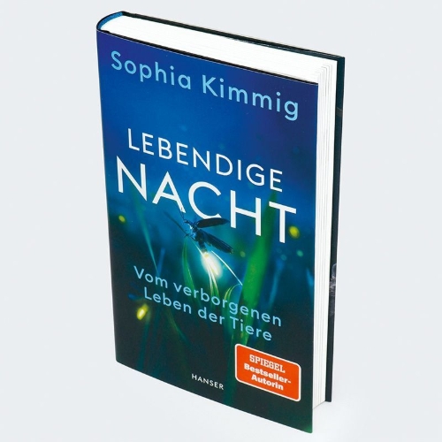 Buchcover und Innenansicht für das Buch: Lebendige Nacht