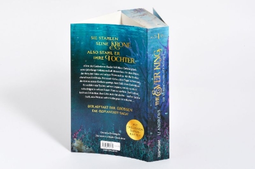 Buchcover und Innenansicht für das Buch: The Ever King (The Ever Seas Book 1)