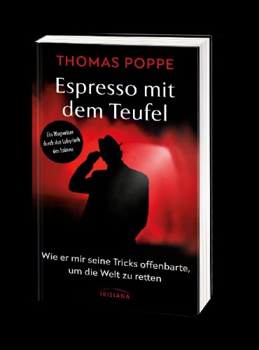 Buchcover und Innenansicht für das Buch: Espresso mit dem Teufel