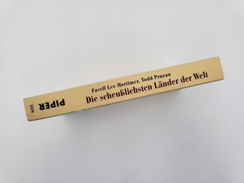 Buchcover und Innenansicht für das Buch: Die scheußlichsten Länder der Welt