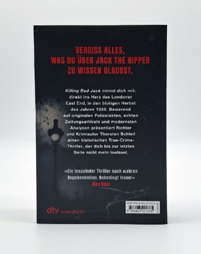 Buchcover und Innenansicht für das Buch: Killing Red Jack