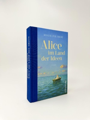 Buchcover und Innenansicht für das Buch: Alice au pays des idées
