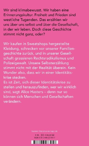 Buchcover und Innenansicht für das Buch: Identitätskrise