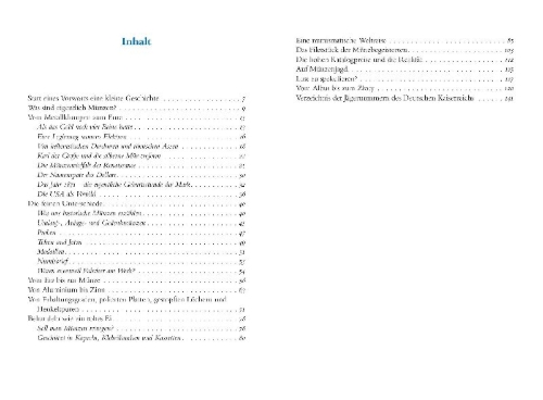 Buchcover und Innenansicht für das Buch: Münzen sammeln - Mein neues Hobby