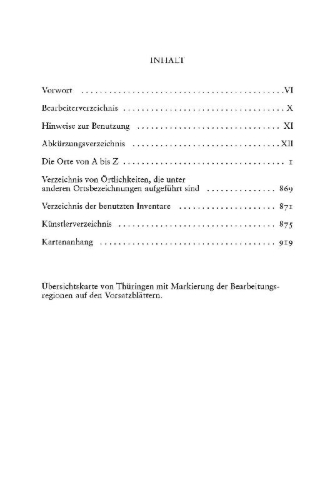 Buchcover und Innenansicht für das Buch: Dehio - Handbuch der deutschen Kunstdenkmäler / Thüringen II