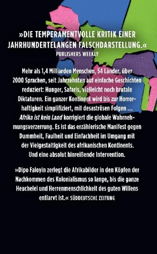 Buchcover und Innenansicht für das Buch: Africa is not a Country (OT)