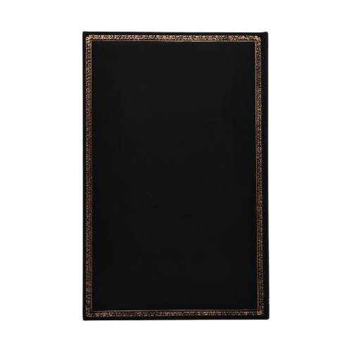 Buchcover und Innenansicht für das Buch: 12-Monatskalender 2027 Black Edition Maxi Horizontal
