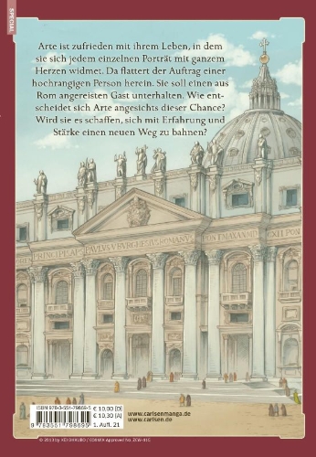 Buchcover und Innenansicht für das Buch: Arte