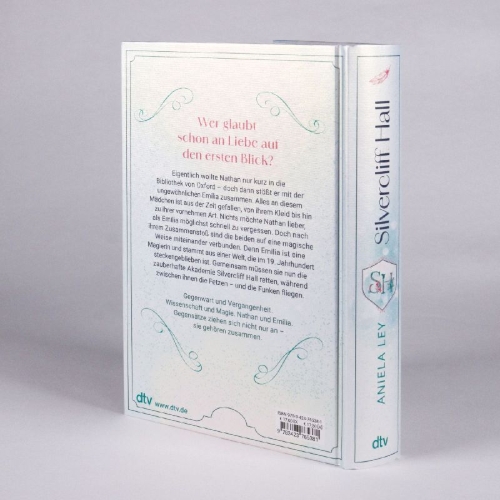 Buchcover und Innenansicht für das Buch: Silvercliff Hall - Vom Zauber geküsst