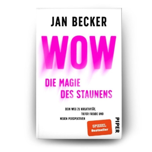 Buchcover und Innenansicht für das Buch: Wow - Die Magie des Staunens