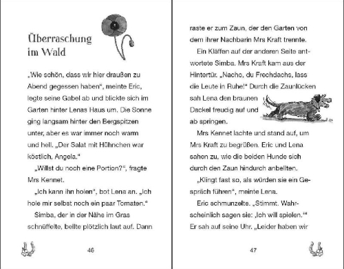 Buchcover und Innenansicht für das Buch: Ponyhof Apfelblüte (Band 18) - Große Sorge um Sternchen