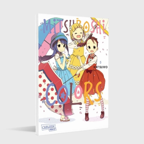 Buchcover und Innenansicht für das Buch: Mitsuboshi Colors