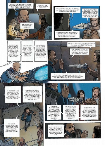 Buchcover und Innenansicht für das Buch: Die Krone der Sterne (Comic). Band 2 (von 3)