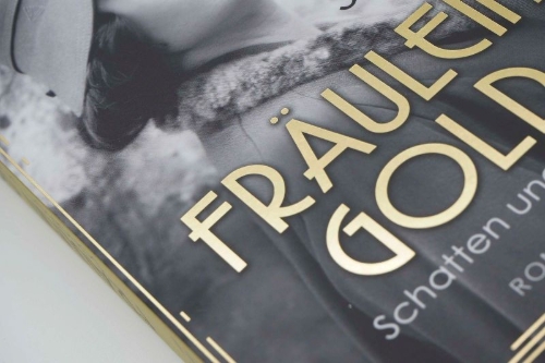 Buchcover und Innenansicht für das Buch: Fräulein Gold: Schatten und Licht