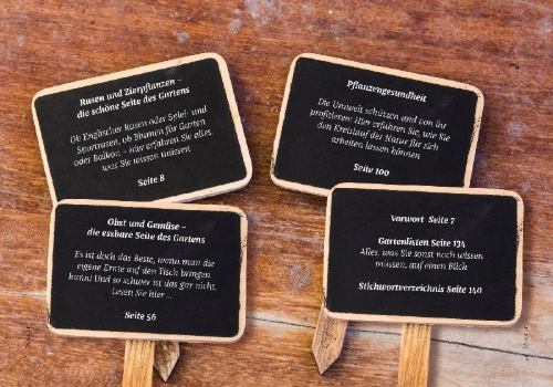 Buchcover und Innenansicht für das Buch: Die Garten-Docs