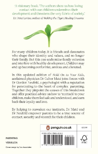 Buchcover und Innenansicht für das Buch: Hold on to Your Kids